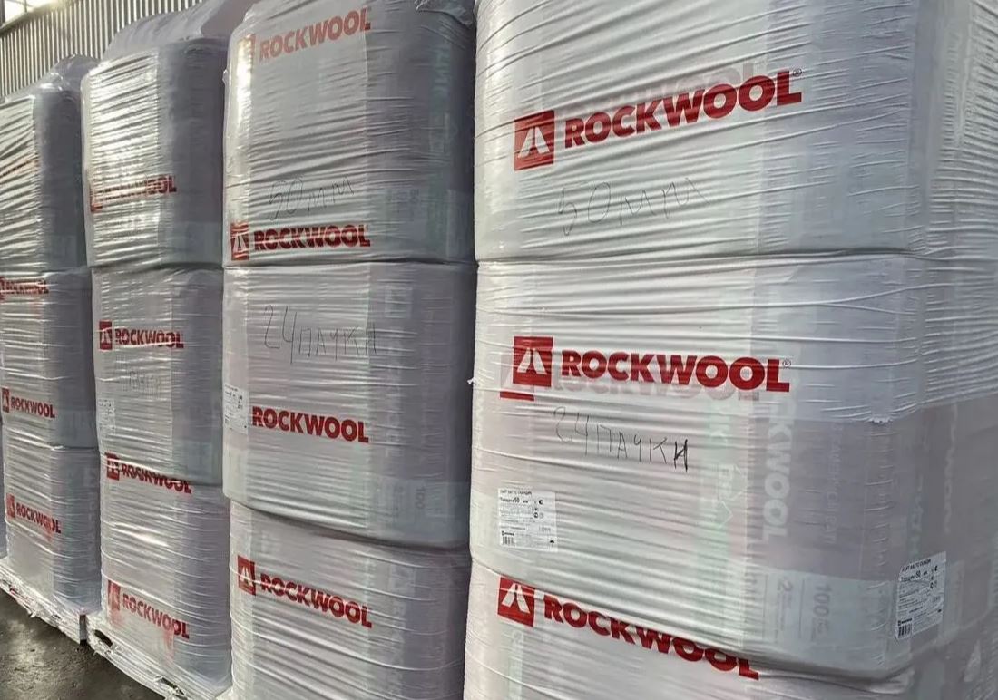Утеплитель Роквул Стандарт 50х600х1000 фото 1