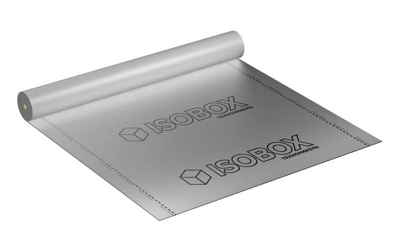 Отражающая пароизоляционная пленка ISOBOX Термо 70 1.5х50 м