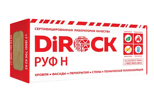 Утеплитель Дирок Руф Н 115 50х600х1000