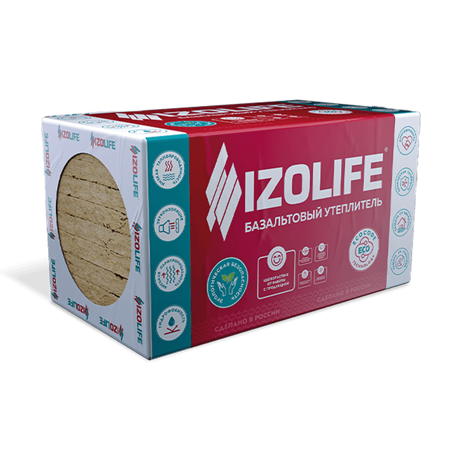Утеплитель Izolife Кровля В 60 50х600х1200